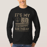 50th Birthday Sailor American Nautical Sailing Bda T-Shirt<br><div class="desc">50th Birthday Sailor American Nautical Sailing Bday Party</div>
