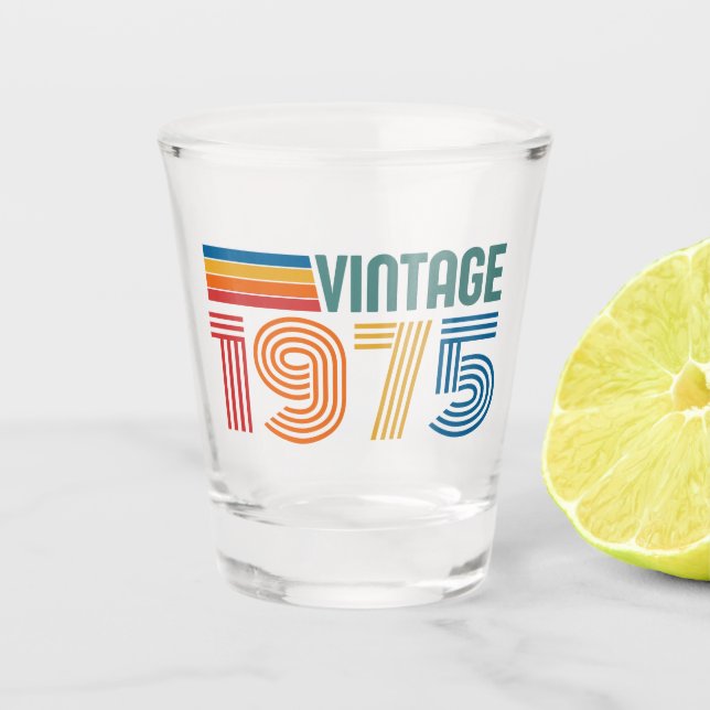 50th Birthday Shot Glass (Front)