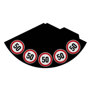 50th Birthday Speed Limit Sign - ANY AGE Party Hat