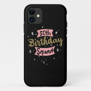50th Birthday Squad Case-Mate iPhone Case