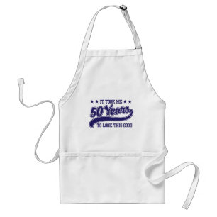 50th Birthday Standard Apron