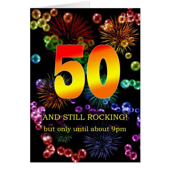 50th Birthday Still Rocking (Front)