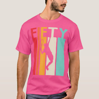 50Th Birthday Tennis 50 Year Old Birthday T-Shirt