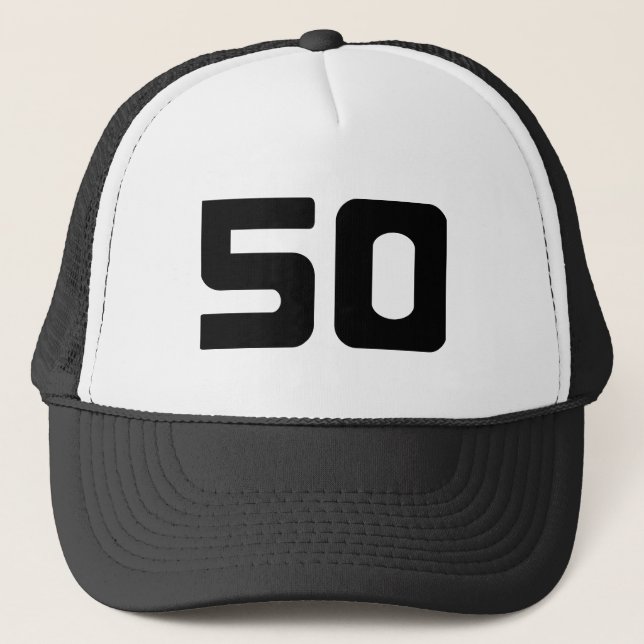 50th Birthday Trucker Hat (Front)