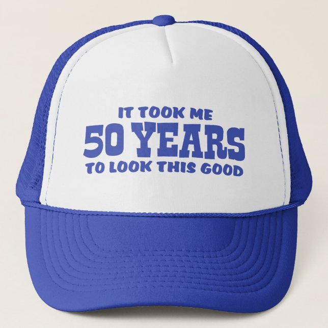 50th Birthday Trucker Hat (Front)