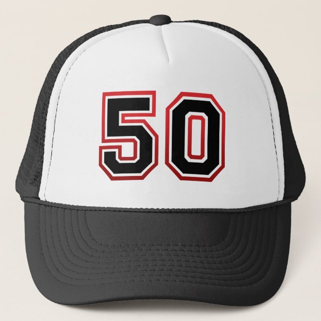 50th Birthday Trucker Hat (Front)