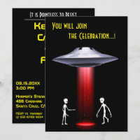 50th Birthday 👽 UFO Alien Abduction Party