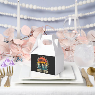 50th Birthday Vintage 1976 Limited Edition  Favour Box
