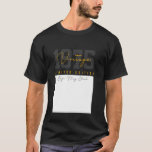 50th Birthday Vintage 50 Year Old Est 1975 Sign My T-Shirt<br><div class="desc">50th Birthday Vintage 50 Year Old Est 1975 Sign My</div>
