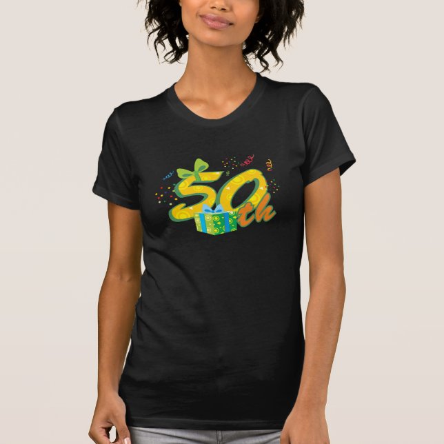 50th Birthday Womens T-Shirt (Front)
