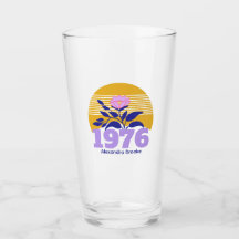 50th birthday year sun floral yellow modern cute
