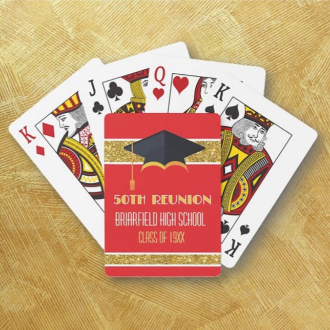 50th Class Reunion Custom Playing Cards (Creator Uploaded)