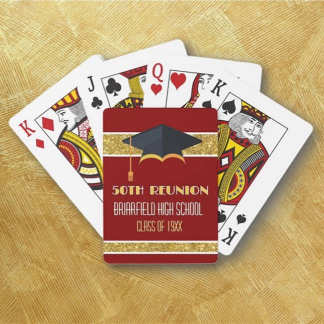 50th Class Reunion Custom Playing Cards (Creator Uploaded)