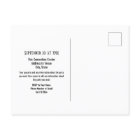 50th Class Reunion Elegant Blue Announcement Postc