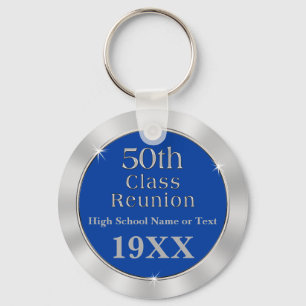 50th Class Reunion Gifts for Class of 1967 Key Ring