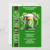 50th Fiftieth Irish lads beer cheer milestone