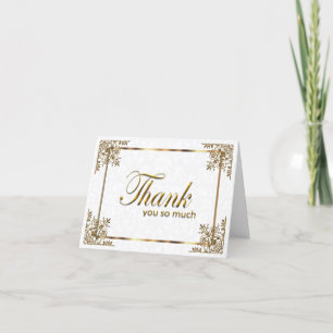 50th Golden Anniversary - Thank You Card