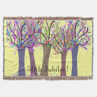 50th Golden Jubilee Woven Blanket