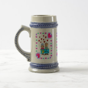 50th Golden Wedding Anniversary Beer Stein