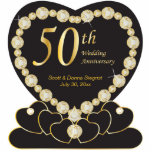 50th Golden Wedding Anniversary | DIY Text Standing Photo Sculpture<br><div class="desc">Free-standing Anniversary Cutout. Choose your size.⭐This Product is 100% Customisable. Graphics and / or text can be added, deleted, moved, resized, changed around, rotated, etc... ⭐99% of my designs in my store are done in layers. This makes it easy for you to resize and move the graphics and text around...</div>