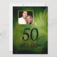 50TH INVITATION ( BIRTHDAY OR ANNIVERSARY )