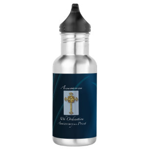 50th Jubilee Ordination Anniversary of Priest 532 Ml Water Bottle