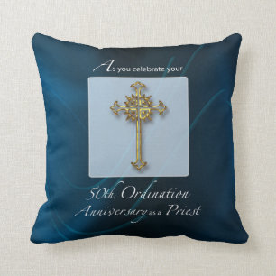 50th Jubilee Ordination Anniversary of Priest Cushion