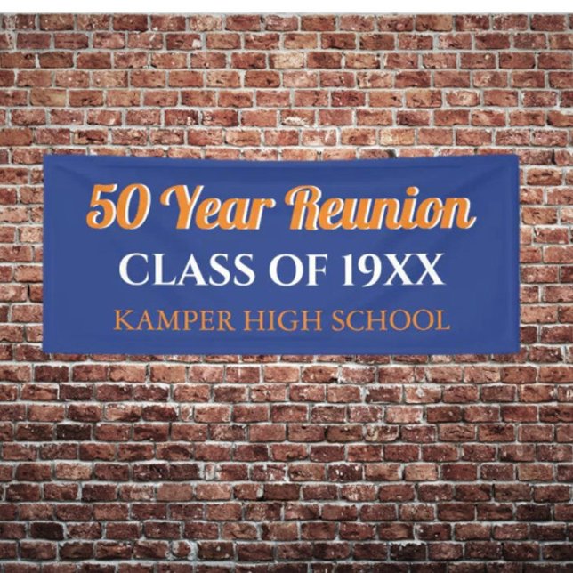 50th Reunion Fun! CUSTOM Reunion banner (Creator Uploaded)