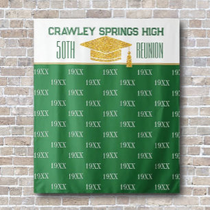 50th Reunion Pics!! Class Reunion Photo backdrop Tapestry