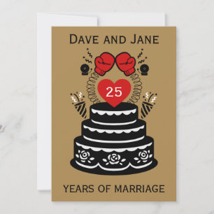 50th Wedding Anniversary Anniversary Party Invitation