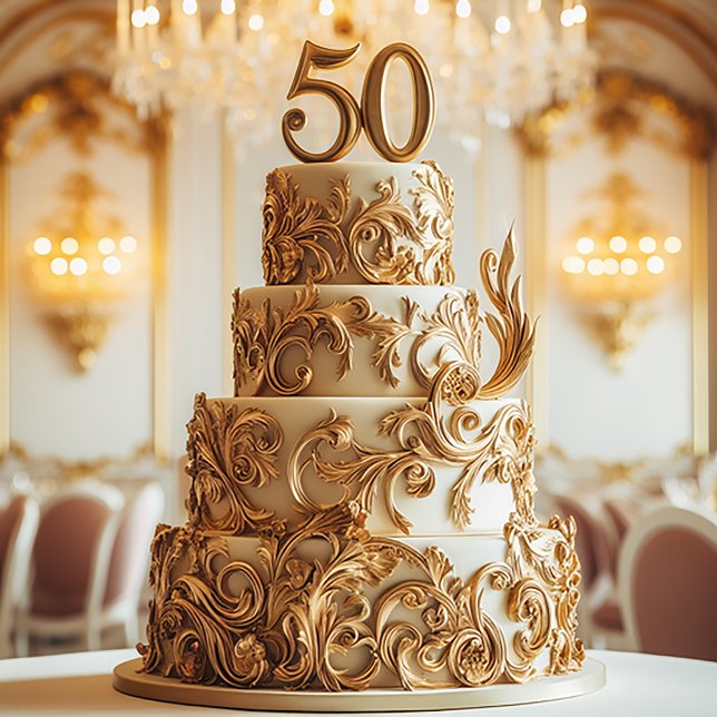 50th WEDDING ANNIVERSARY CELEBRATION  Invitation (Creator Uploaded)