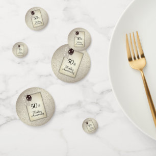 50th Wedding Anniversary Confetti