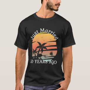 50Th Wedding Anniversary Cruise Just Married 50 Ye T-Shirt