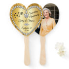 50th Wedding Anniversary Gold Diamonds Keepsake