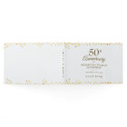 50th Wedding Anniversary Gold Hearts Confetti