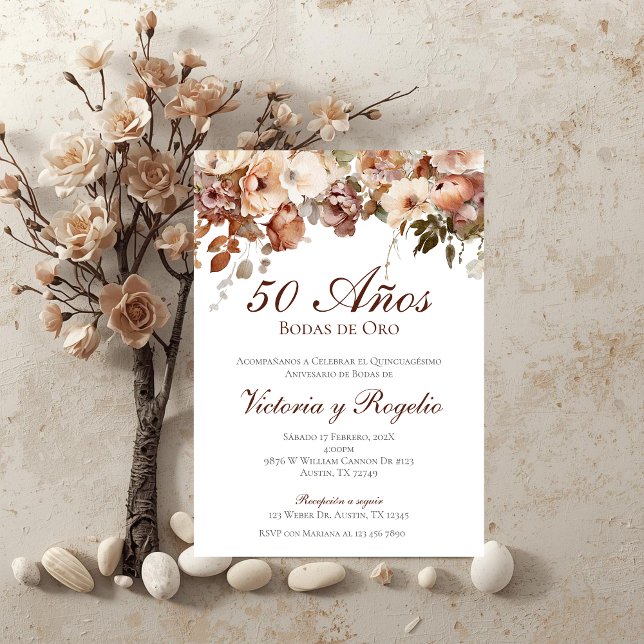 50th Wedding Anniversary Invitation (Creator Uploaded)