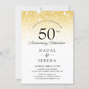 50th Wedding Anniversary Invitation