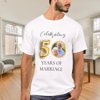 50th wedding anniversary photo gold guy