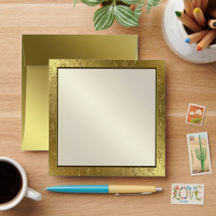 50th Wedding Anniversary Square Envelope