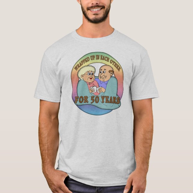 50th Wedding Anniversary T-shirt (Front)