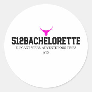 512Bachelorette Party Sticker   Bride Tribe Favour