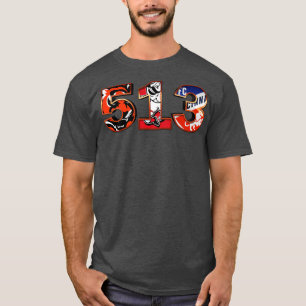 513 Area Code Cincinnati Sports Sports T-Shirt
