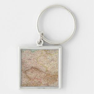 5152 Germany, Poland, Czechoslovakia Key Ring