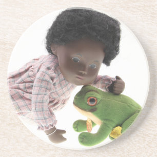 519 Sasha Cara Black Baby Cover Coaster
