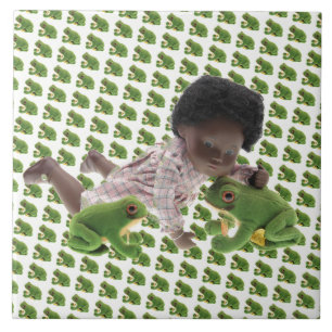 519 Sasha Cara Black Baby Fliese Tile