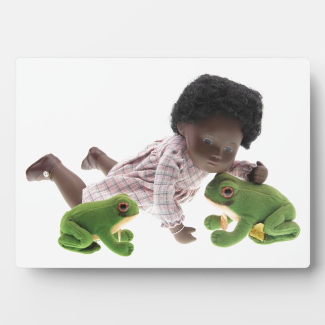 519 Sasha Cara Black  Baby Fotoplatte Plaque (Front)