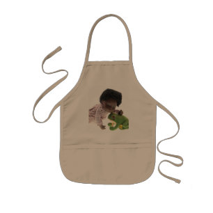 519 Sasha Cara Black Baby Schürze Kids Apron