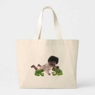 519 Sasha Cara Black  Baby Tasche Large Tote Bag