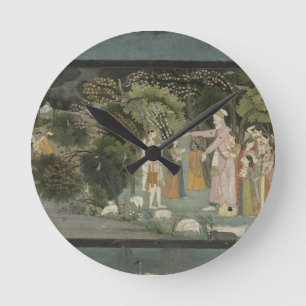 51.207/28 Nanda asking Radha to escort Krishna hom Round Clock