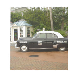 '51 Chevrolet Police Car Notepad